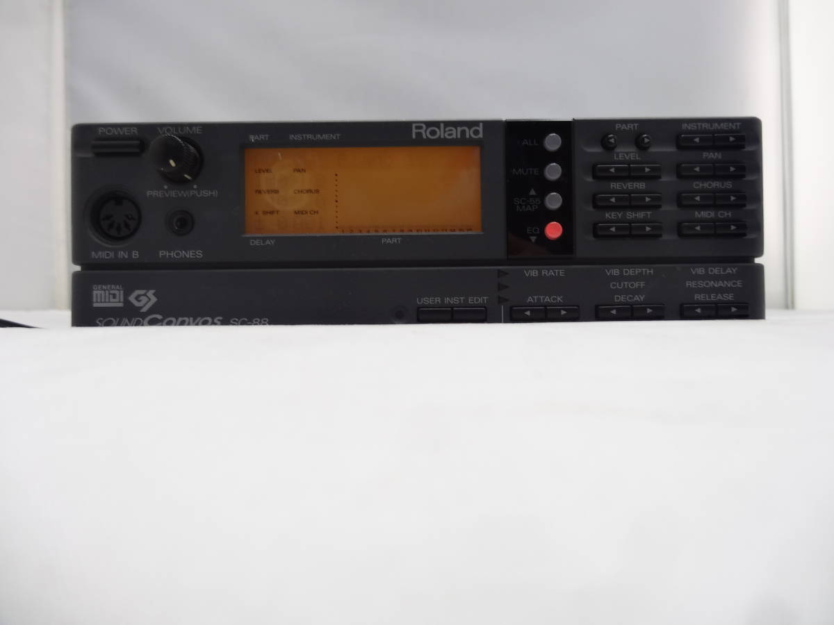 Roland Canvas Sound 中古) SC-33 module Roland 音源モジュール SOUND