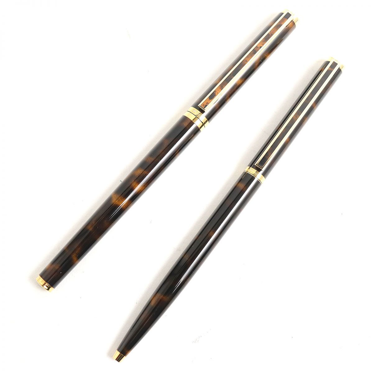 極美品◇dunhill/ダンヒル ジェムライン ペン先14K キャップ式