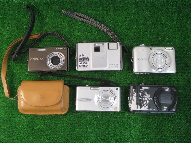 K9789/デジカメ 5個/Nikon COOLPIX S700など