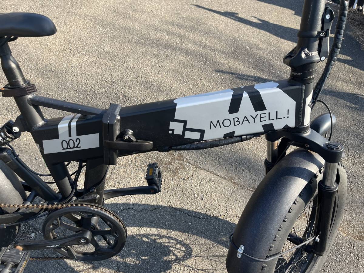 MOBAYELL 電動スクーター モペット 折り畳み式 折りたたみ 電動自転車 