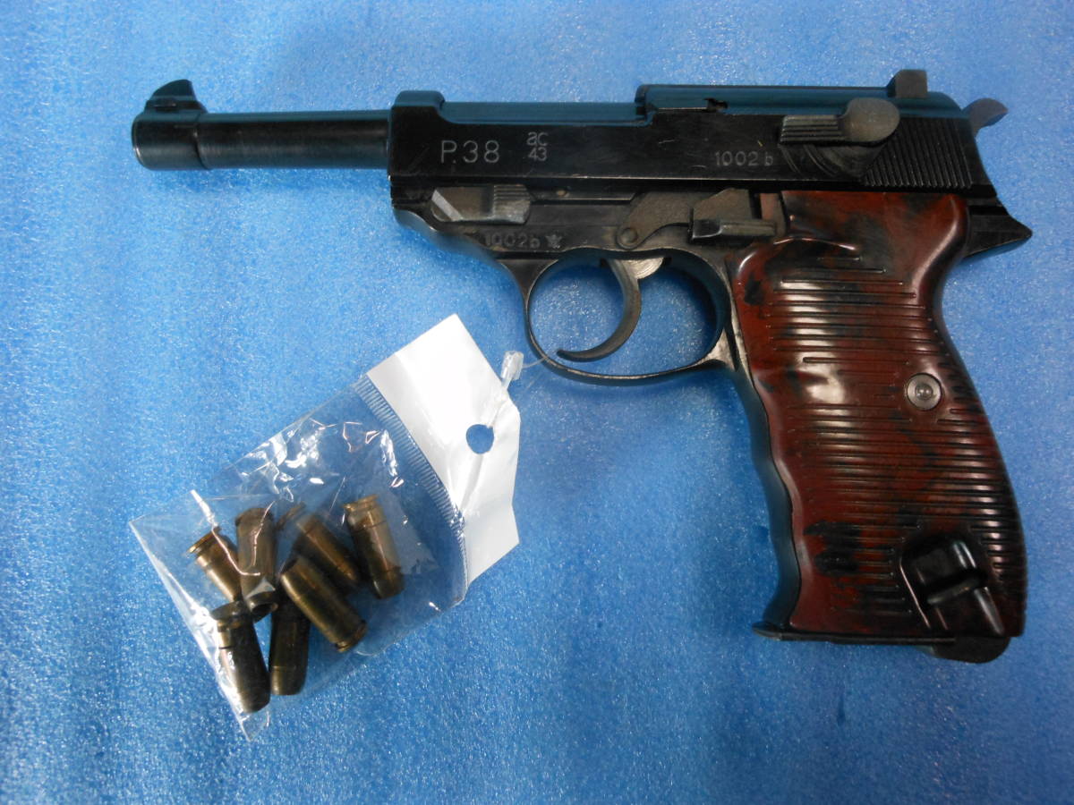 〇 ジャンク ルガー P38 MFG MARUSHIN ワルサーP38 モデルガン