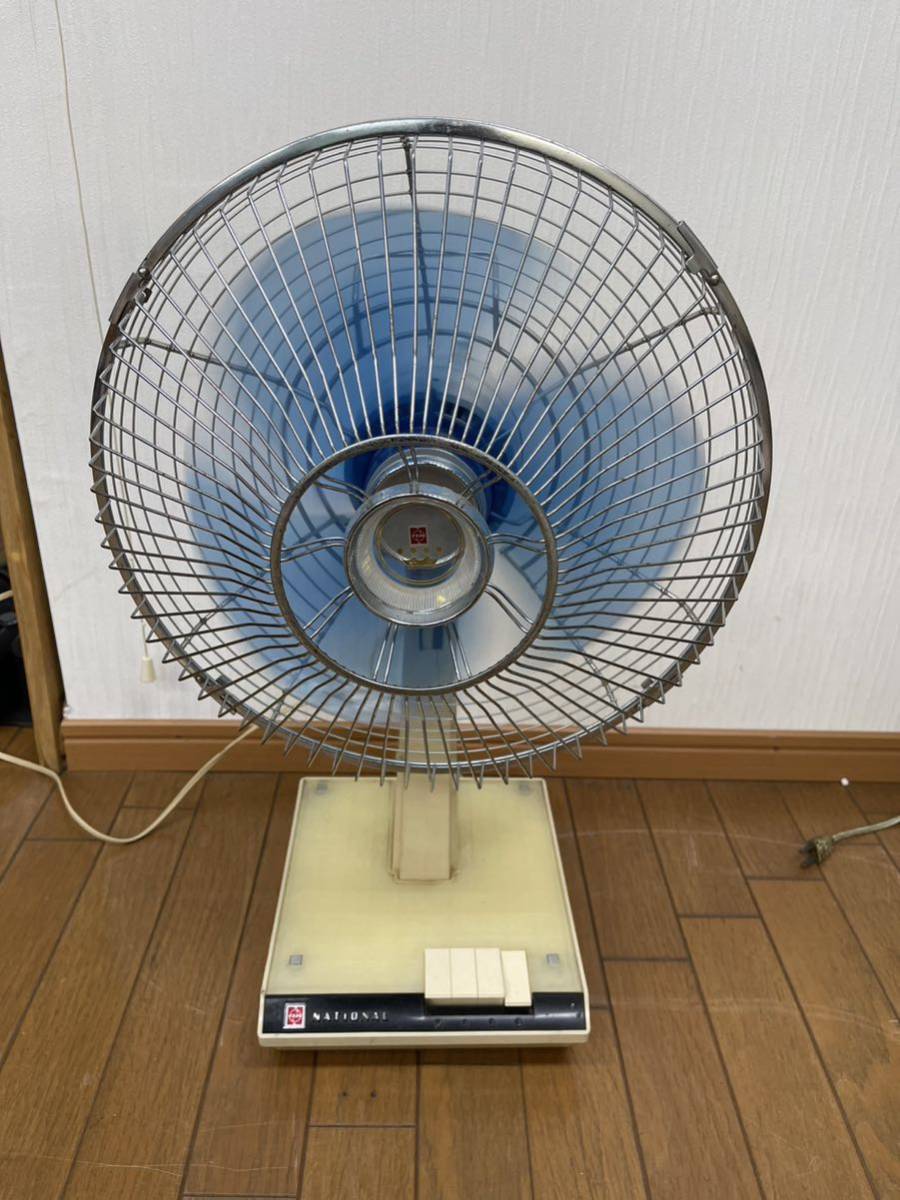 扇風機 ナショナル 昭和レトロ National 30cm F-30CH レトロ F-30の 