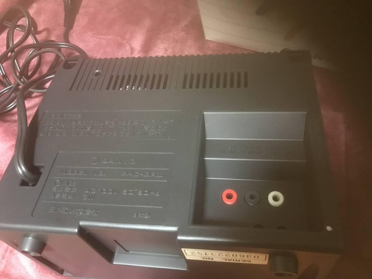 MSX SANYO PHC-DR2 PHC-DRⅡ データレコーダ DATA RECORDER 箱あり(MSX 