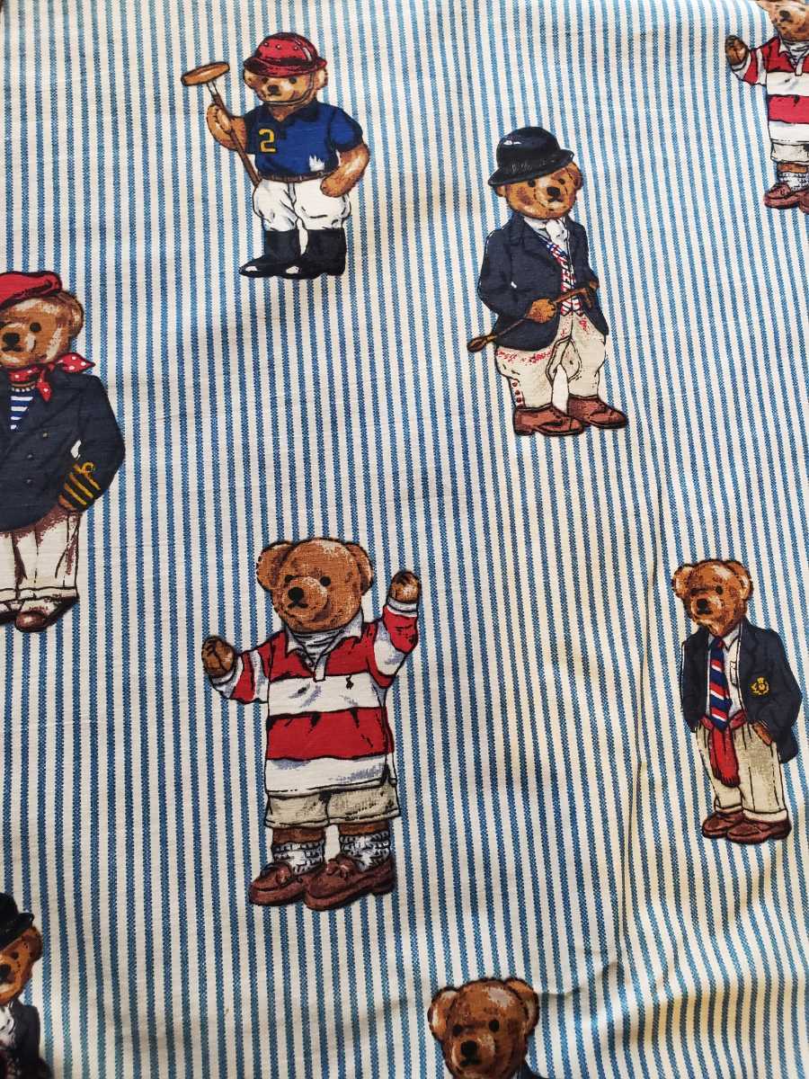 Ralph Lauren ラルフローレン ポロベア フラットシーツ4枚 Made In