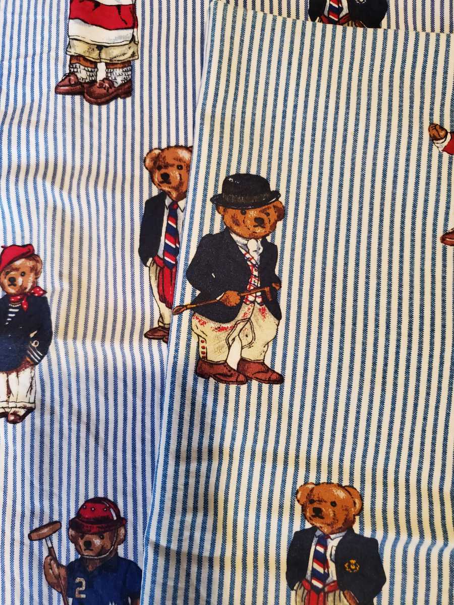 Ralph Lauren ラルフローレン ポロベア フラットシーツ4枚 Made In