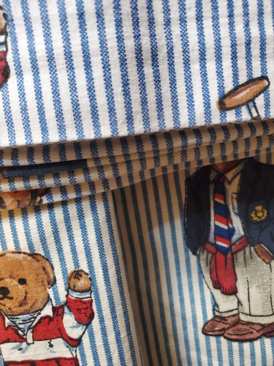 Ralph Lauren ラルフローレン ポロベア フラットシーツ4枚 Made In