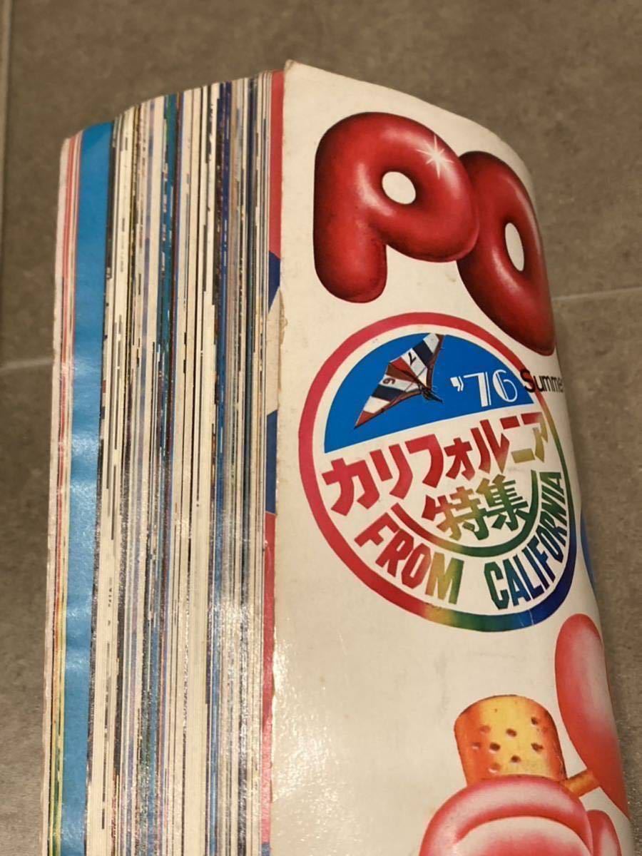 創刊号 ポパイ 1976年 POPEYE 平凡出版 当時物 昭和レトロ 0 雑誌 当時物