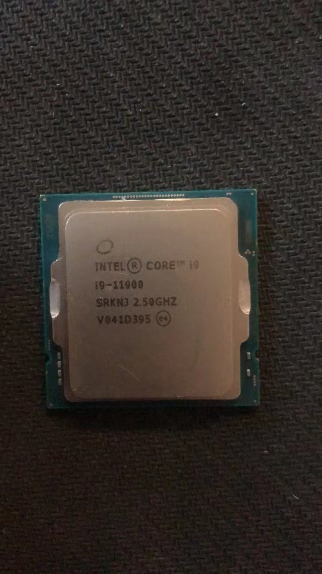 CPU インテルIntel Core I9-11900 プロセッサー 中古 動作未確認