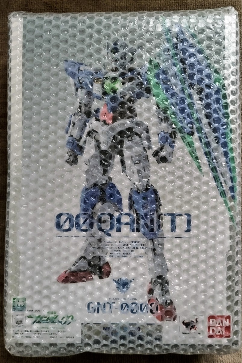 劇場版 ガンダム ダブルオー METAL BUILD メタルビルド ダブルオークアンタ 新品未開封 エアーマット(プチブル)梱包 バンダイ 