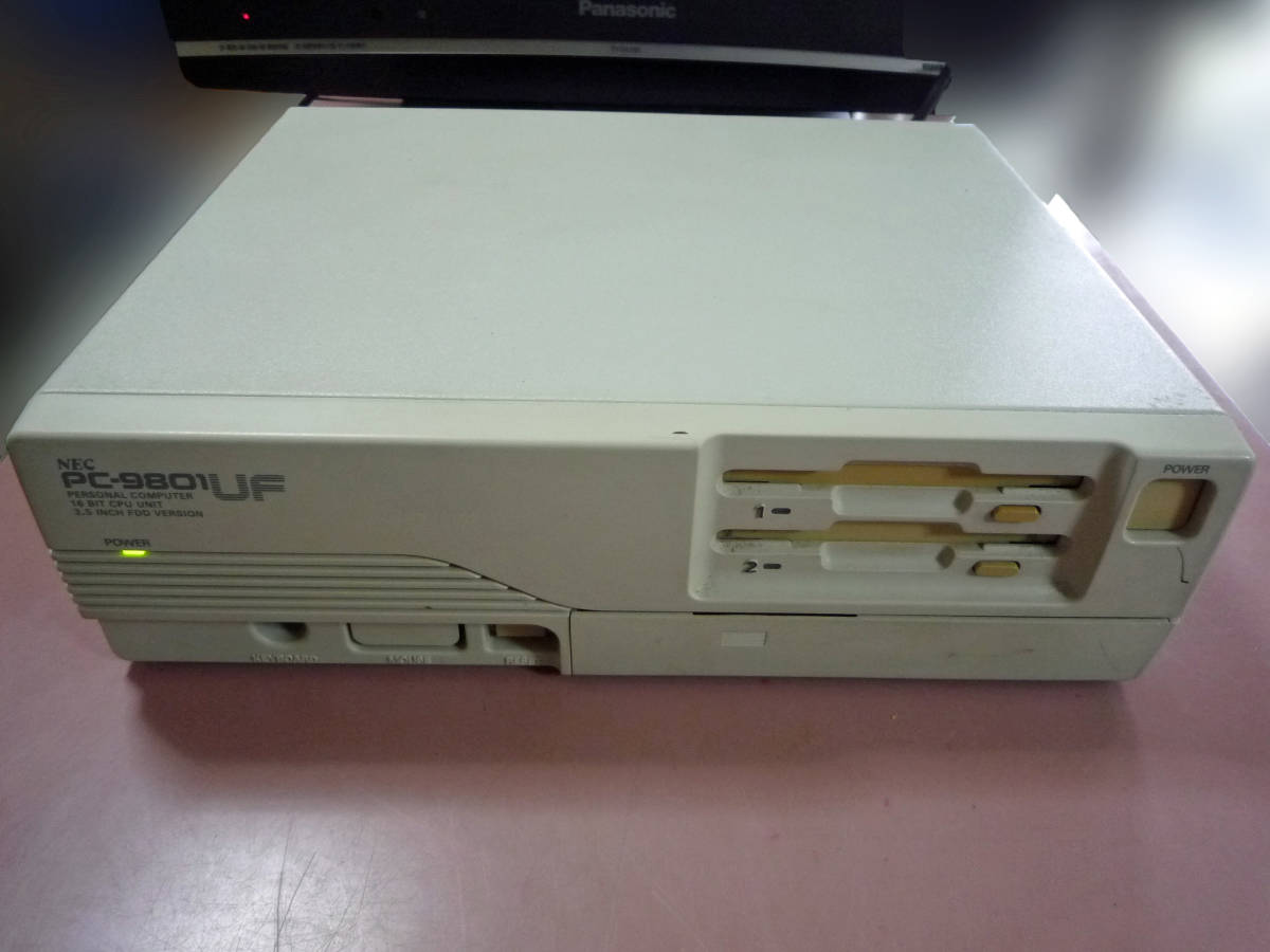NEC PC-9801VX 本体　通電確認済み Yahoo!オークション NEC - PC-9801 PC NEC製PC-98「PC-9801UF」通電