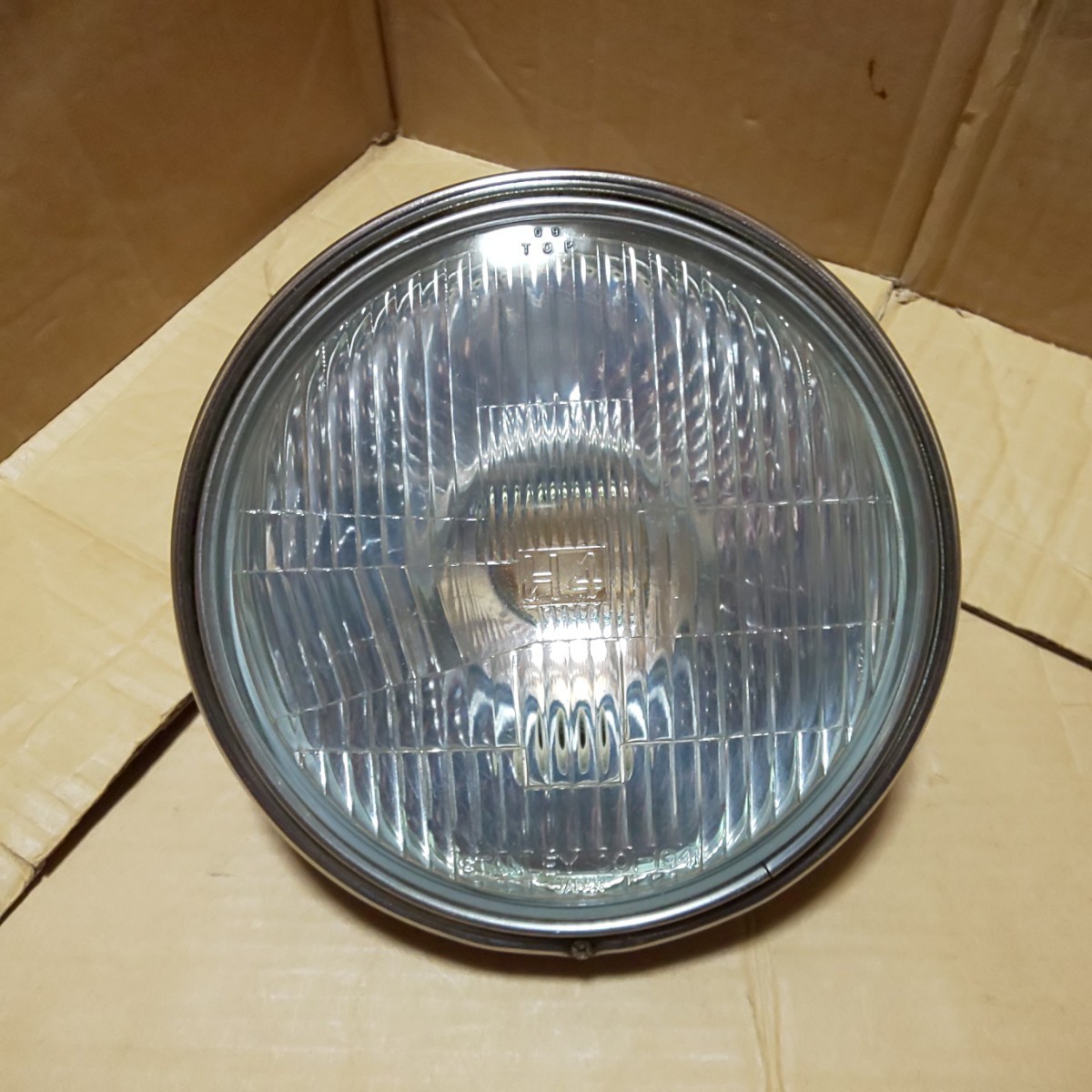 CBX400F NC07 ホンダ純正 ライトレンズ 検索 ヘッドライト 純正ライト スタンレー ライト CB750F RC04 CB CBX 180mm 当時物