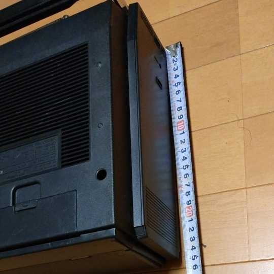 美品！動作品TRK-5240 ラジカセHITACHI⁄日立FM⁄SW⁄MWラジオ