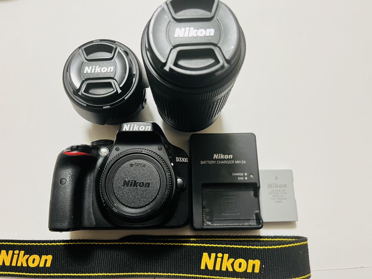 ☆撮影枚数134枚・美品☆Nikon ニコン D3200 ボディ #19636 ☆撮影枚数