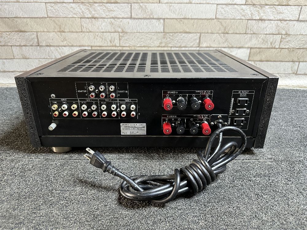 SONY プリメインアンプ : TA-F555ESR ソニー 家電 動作チェック済み