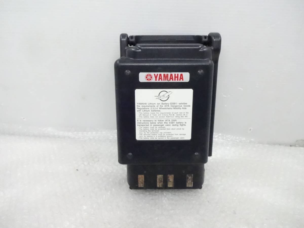 人気定番，新作 YAMAHA ESB1 電動車いす用 バッテリー 25V 280Wh 黒 現状品 ③(電動車椅子)｜売買されたオークション情報、yahooの商品情報をアーカイブ公開 - オークファン 電動車椅子
