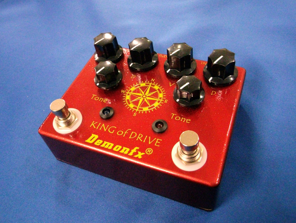 DemonFx KING of DRIVE 2in1 オーバードライブ Analog.Man king of