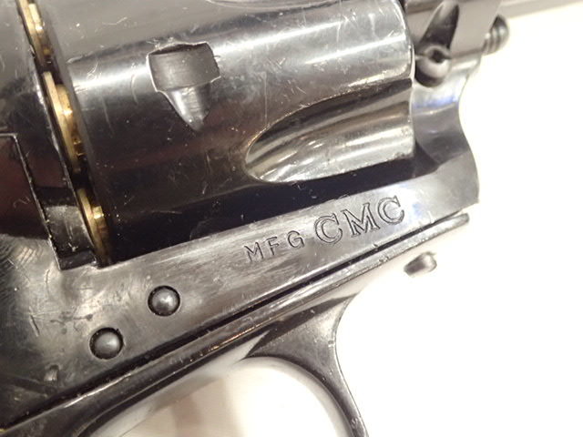 022102 ☆木製グリップ♪CMC COLT SINGLE ACTION ARMY.45 樹脂製モデル