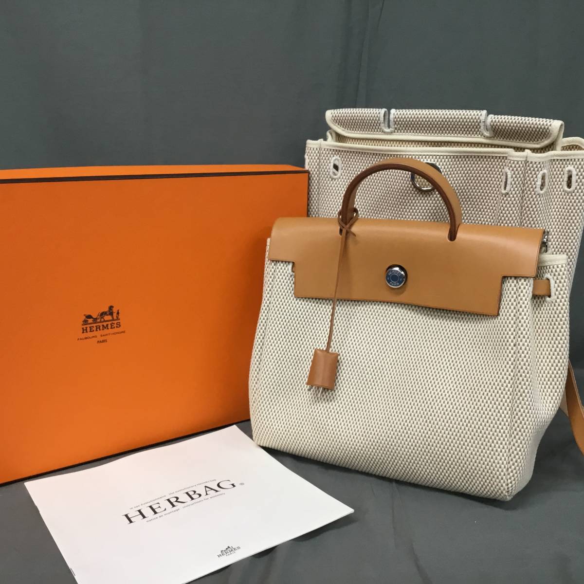 Herbag 0 Hermès Zip | Toile bag Canada Hermes - Mini Hunter 