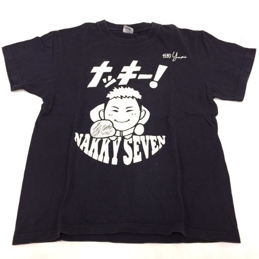 渡邉優美選手 オリジナルTシャツ1（黒） 直筆サイン入り【BOAT RACE