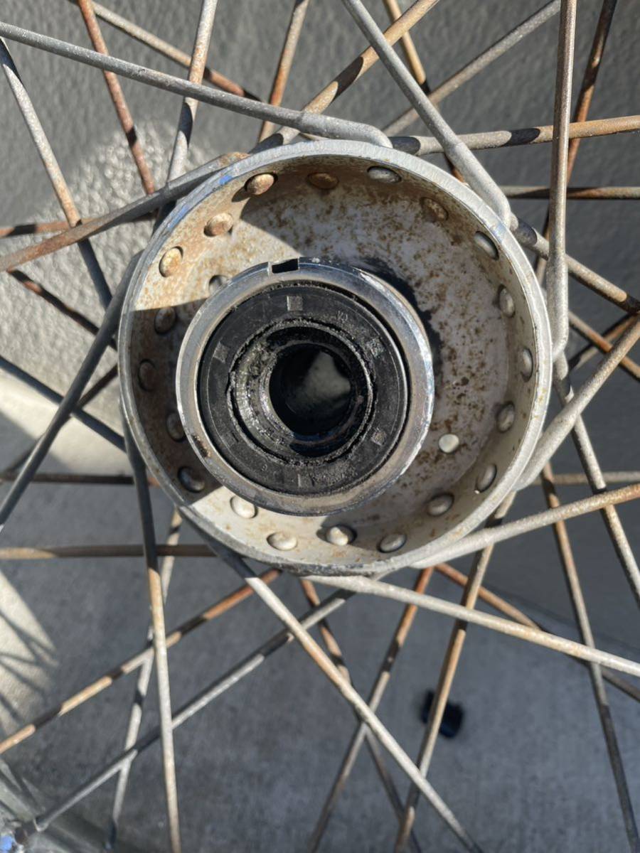 ハーレー 21インチ エボ？ ソフテイル ダイナ系 スポークホイール