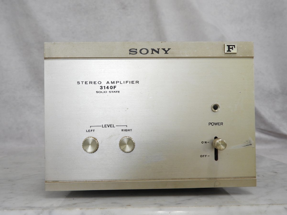 A4-292 S ☆ SONY ソニー TA-3140F パワーアンプ ② ☆ジャンク SONY