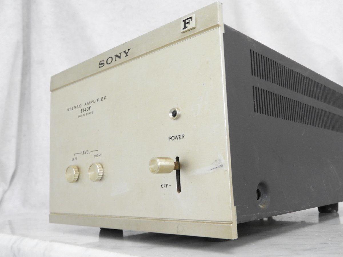 A4-292 S ☆ SONY ソニー TA-3140F パワーアンプ ② ☆ジャンク SONY