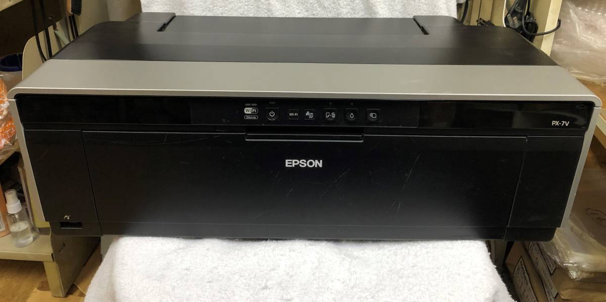 S:EPSON GP-700 A4 インクジェットプリンタ ヘッド有り ジャンク