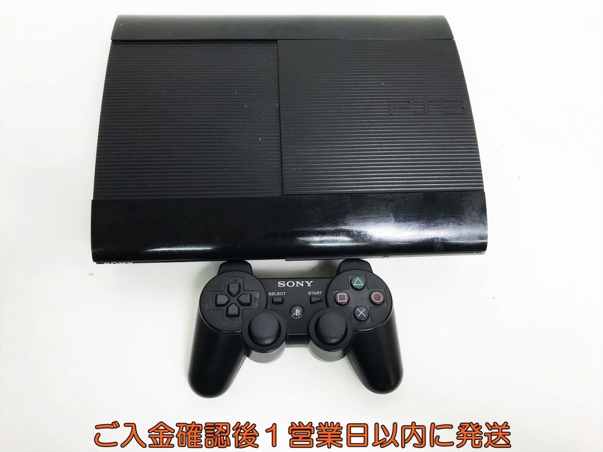 【1円】PS3 本体/コントローラー セット 500GB ブラック SONY PlayStation3 CECH-4300C 初期化/動作確認済み 1A0701-10102ek/G4