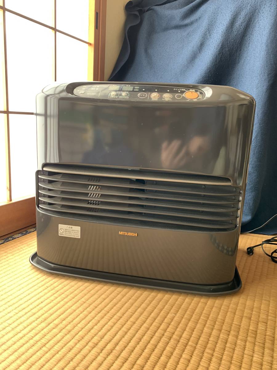 石油ファンヒーター MITSUBISHI - メルカリ 三菱 個人出品 95年製 