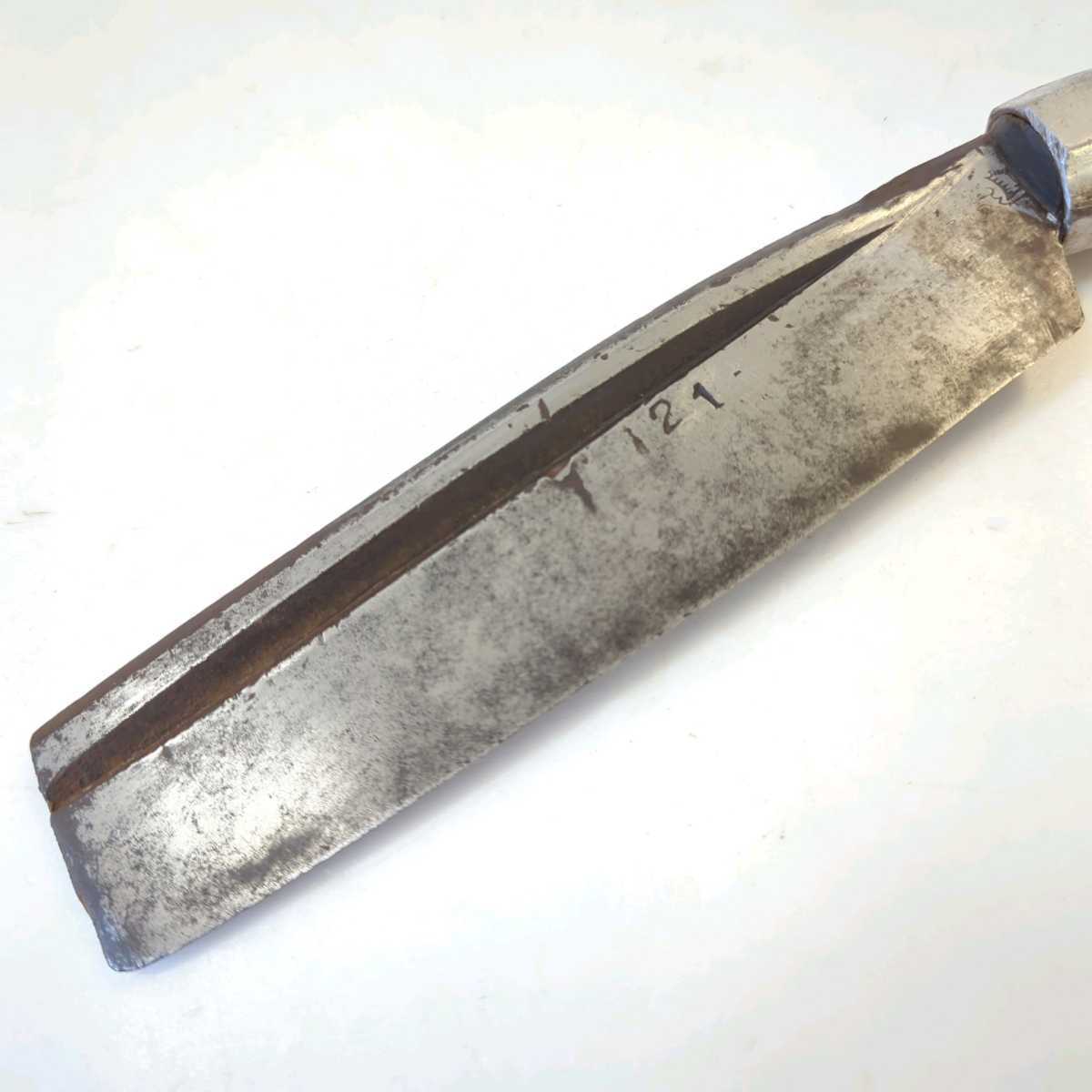 土佐武蔵 他 鉈 片刃 中古 まとめて2本セット 銘柄有り ナタ なた