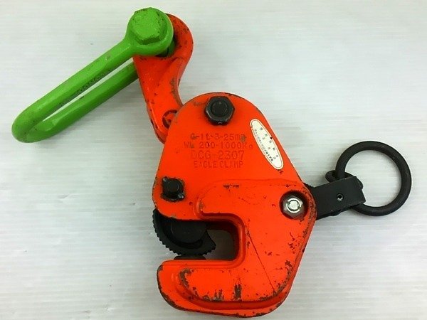イーグルクランプ 横つり用 クランプ CLAMP 1t 鉄鋼用クランプ 鉄鋼用
