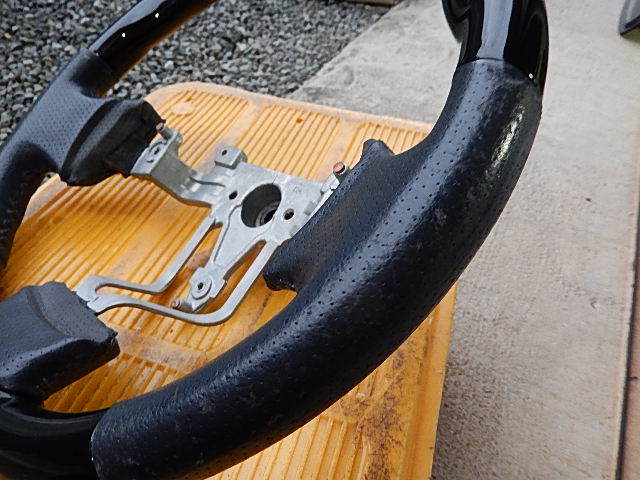 ★　マツダ　AZワゴン ＭＪ２１Ｓ　ステアリング　ピアノブラック　中古品　★_7