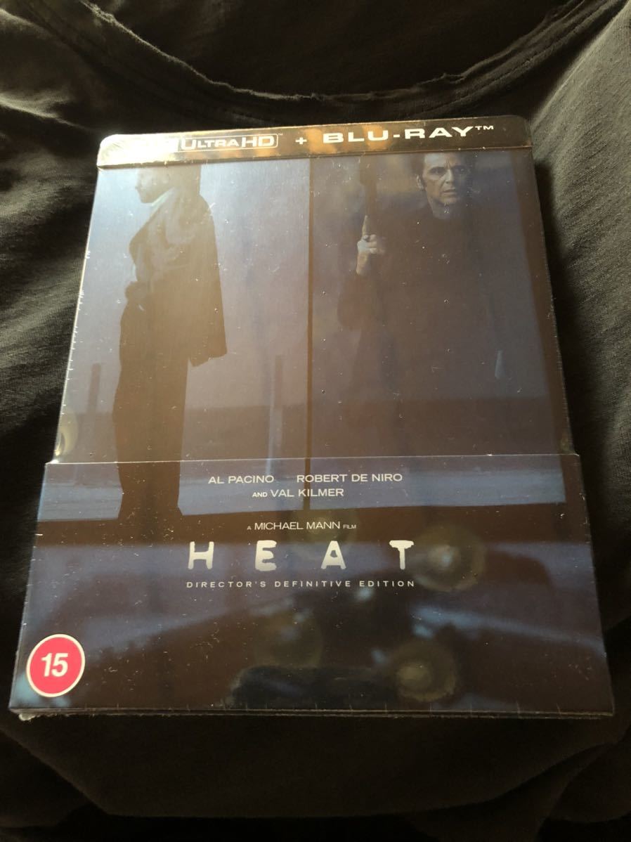 ☆新品未開封☆スチールブック☆4k ultra HD & blu-ray ☆ヒート HEAT