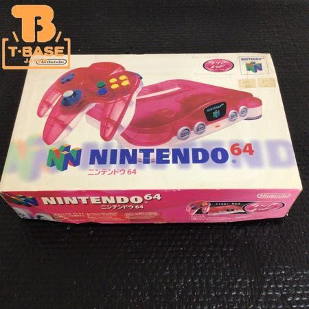  1円〜 ジャンク Nintendo ニンテンドウ64 クリアレッド NUS-001(本体、アクセサリー)｜売買されたオークション情報、yahooの商品情報をアーカイブ公開 - オークファン 本体、アクセサリー
