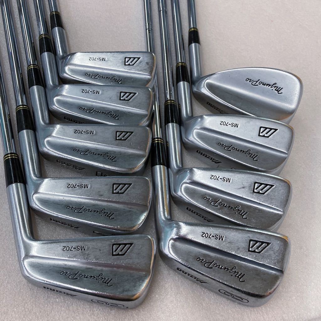 【即決価格】【アイアンセット】ミズノ／MSー702／3ー9PS／9本／DGS400／シャフトサビ有り