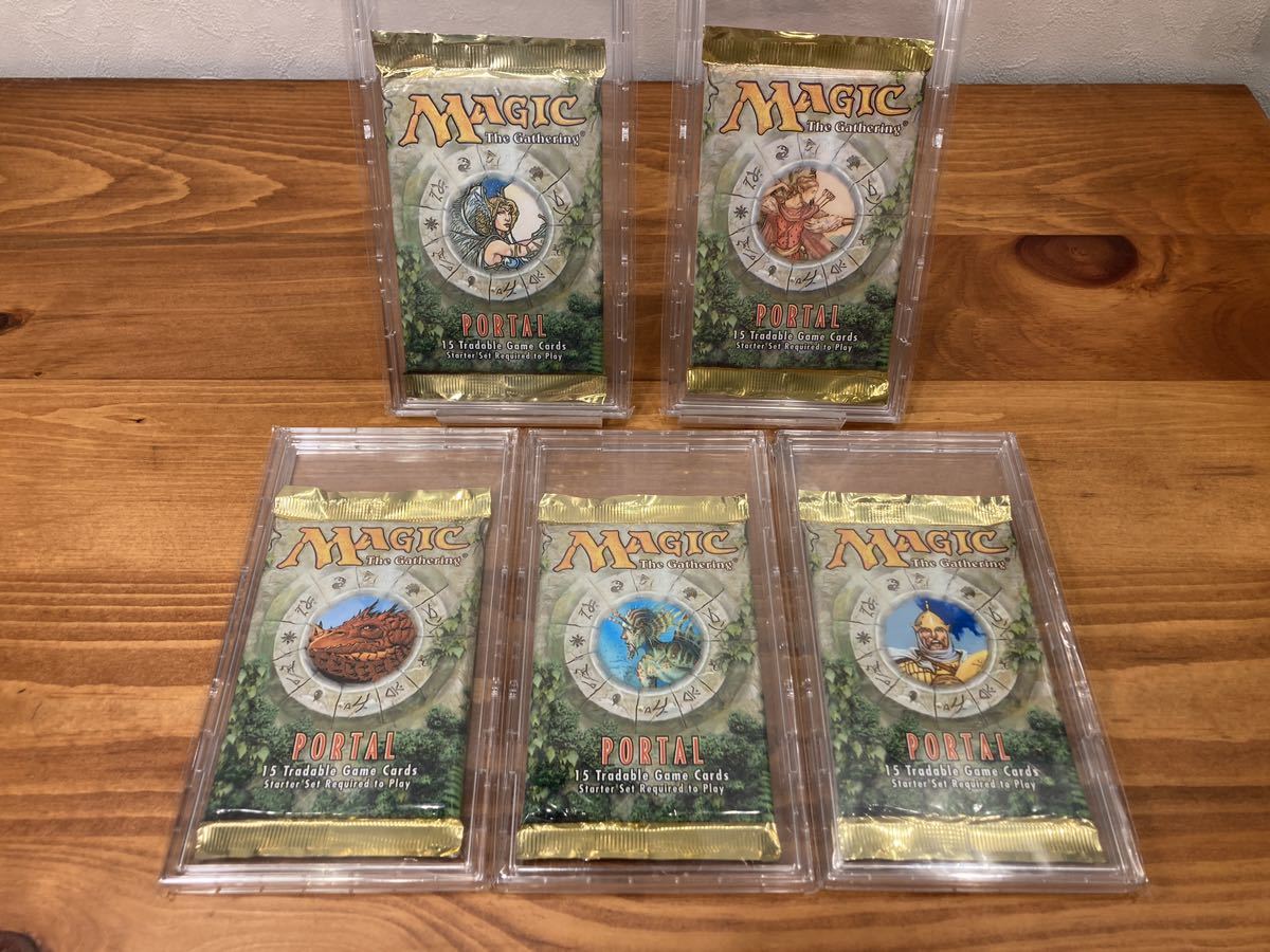 MTG ポータル 未開封 英語版 ブースターパック 5個 ゲーム