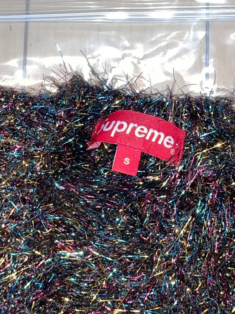 新品希少 週末限定価格 23SS Supreme Sparkle Cardigan Multicolor S  