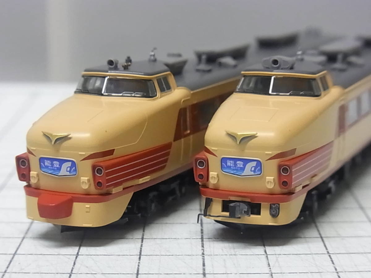 TOMIX 489系さよなら能登 4号車から8号車まで中間車5両セット