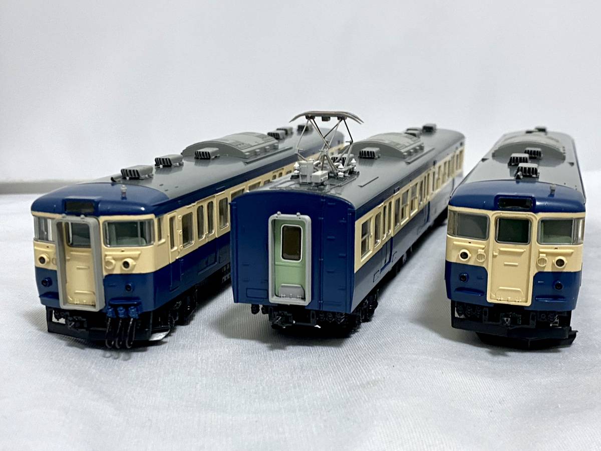 TOMIX HO 115系 3両 中央線 横須賀色 スカ色 HO-036 1000番台