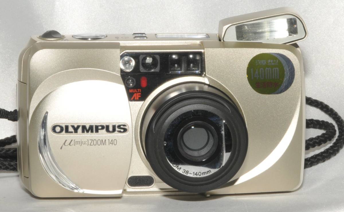 オリンパス　OLYMPUS OLYMPUS μ ZOOM140 レトロかわいい機 OLYMPUS オリンパスμミュー ZOOM 140 OLYMPUS 0 オリンパス 昭和レトロ