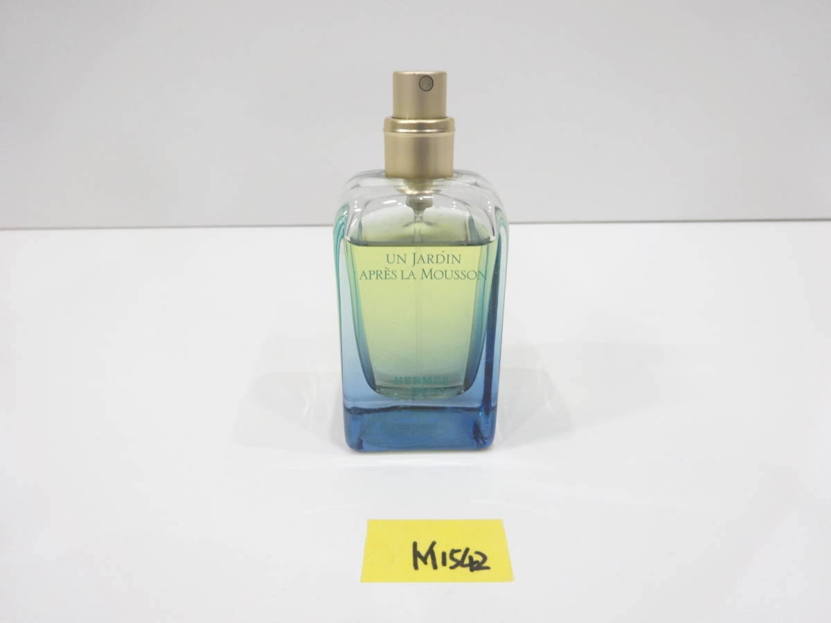 爆買い，新品 エルメス モンスーンの庭 EDT 50ml HERMES UN JARDIN APRES LA MOUSSON 残量9割 蓋欠品 M1542(エルメス)｜売買されたオークション情報、yahooの商品情報をアーカイブ公開 - オークファン エルメス