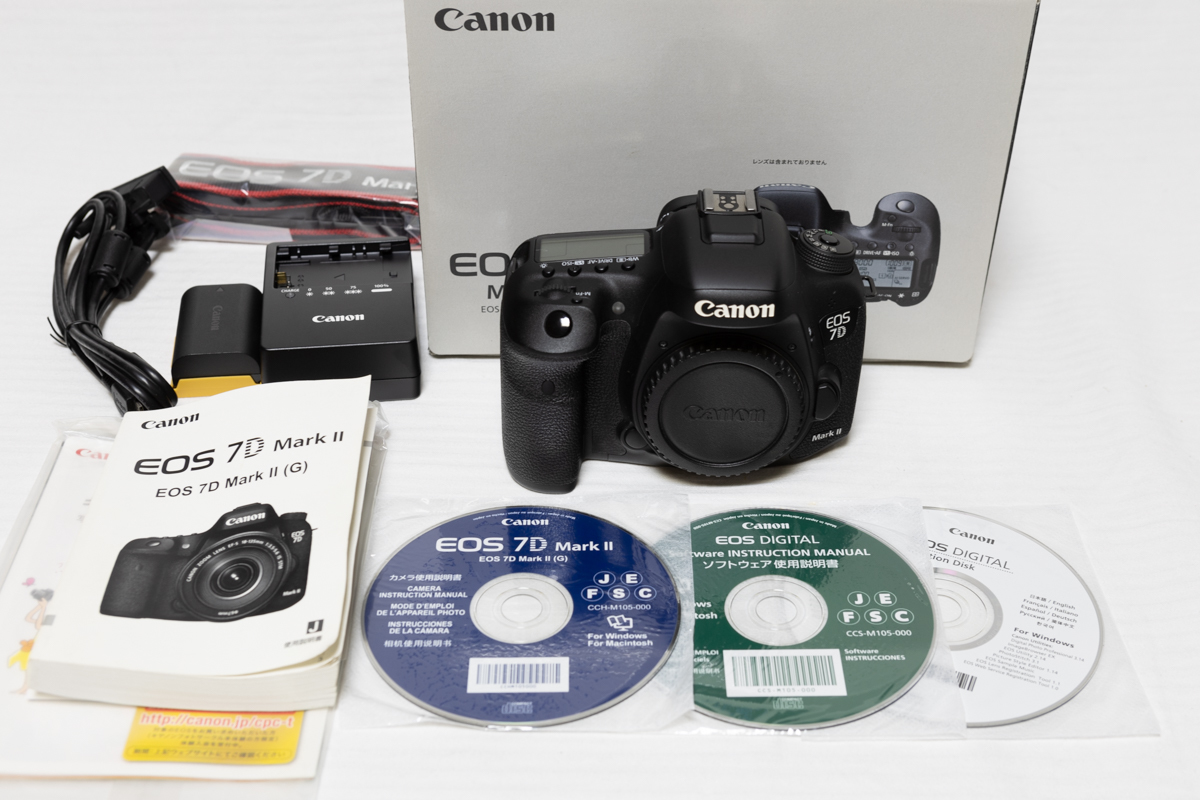 Canon 7D Mark II ボディ バッテリーグリップ バッテリー充電 EOS mark