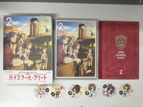 動作未確認・ジャンク】 [全6巻セット]ハイスクール・フリート 1~6  