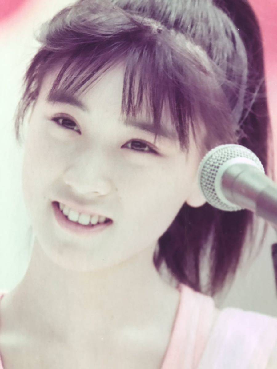 高井麻巳子 生写真3枚セットノースリーブ おニャン子クラブ 80年代