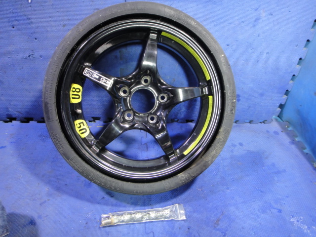 メルセデス ベンツ SLK R170 等 純正 スペア タイヤ ホイール ボルト付き テンパータイヤ 165/15 [3618]