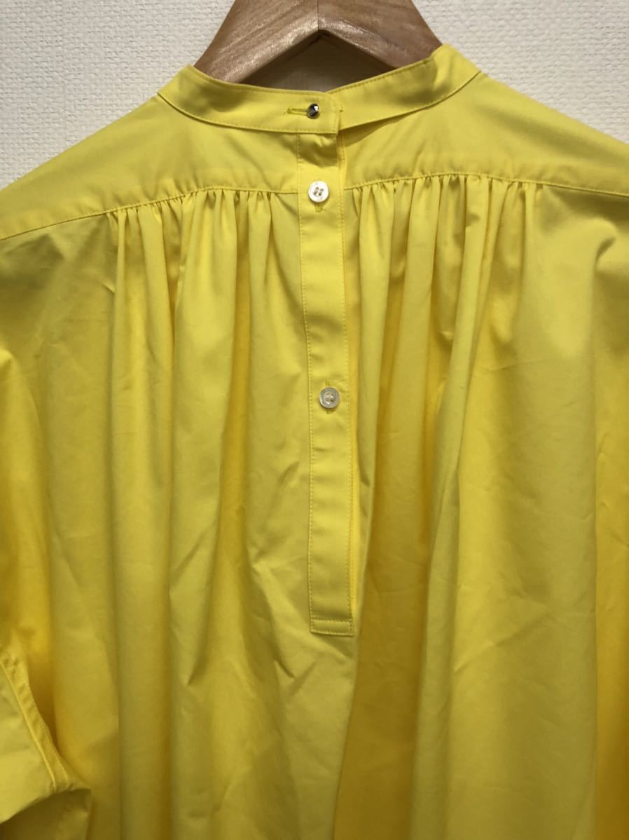 HYKE】ハイク☆長袖ワンピース BIB FRONT SHIRT DRESS ビブフロント