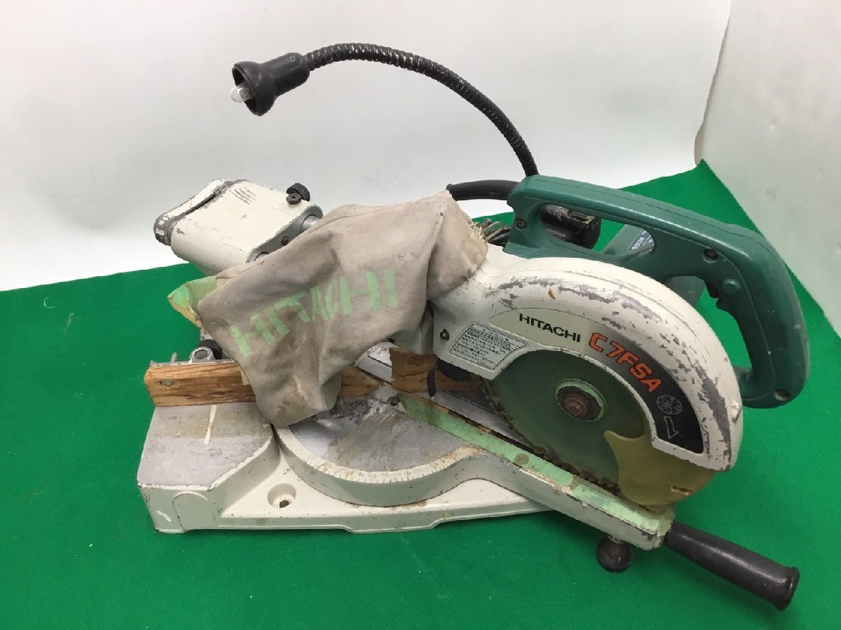 C7FSA 日立工機 HITACHI 190mm 卓上スライド丸のこ HiKOKI 卓上 