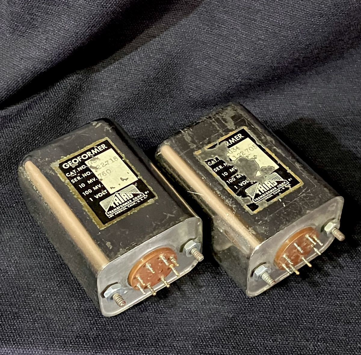 TRIAD G34 GEOFORMER/TRIAD HS-29 UTC LS21 インターステージ/入力トランス