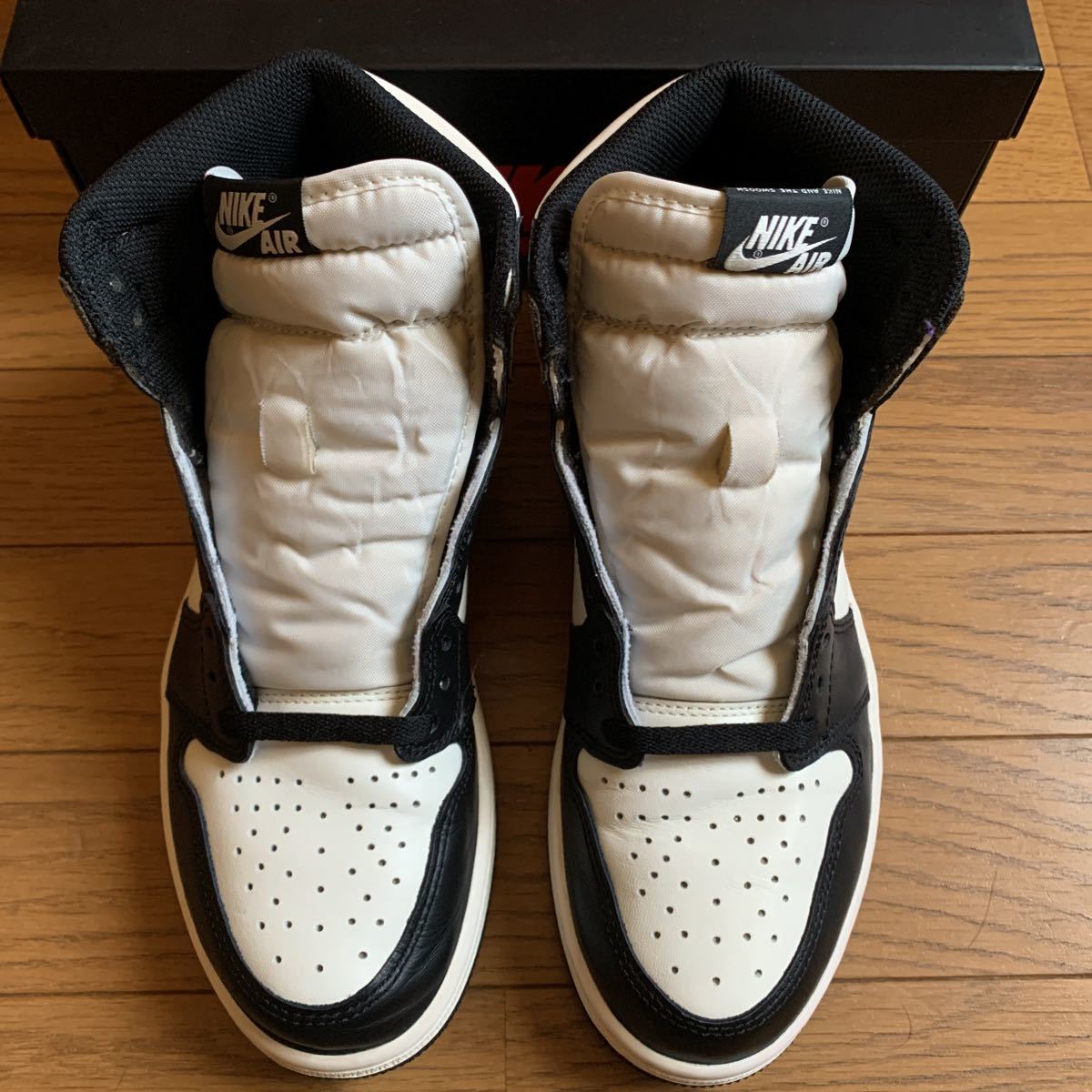 1円スタート Nike Air Jordan 1 High OG Dark Mocha 27.0cm SNKRS購入 