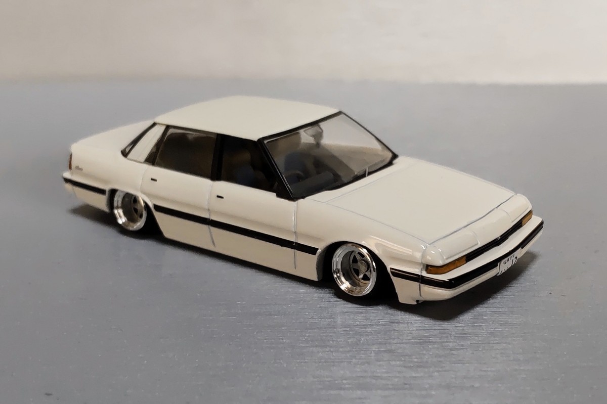 絶版 希少 1/64 ビンテージネオ マツダ コスモ ロータリー 改 深リム 